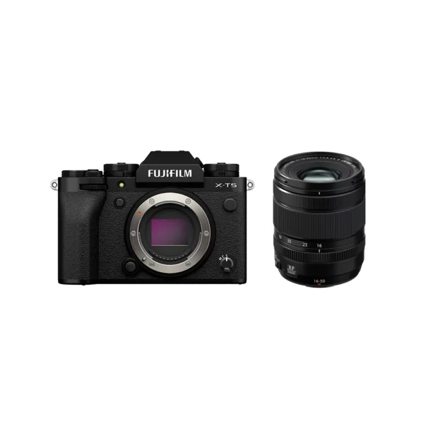 Cámara Digital FUJIFILM X-T5 (Black) + Lente XF16-50mm F/2 .8-4.8 Lens